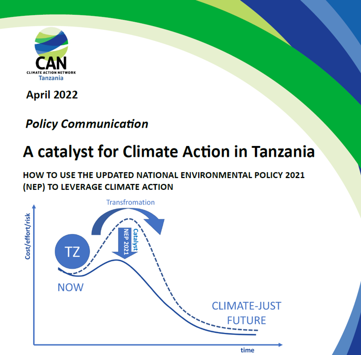 Policy Communication: A catalyst for Climate Action Tanzania