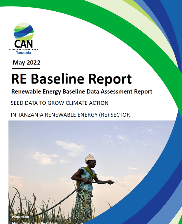 RE Baseline Report: SEED DATA TO GROW CLIMATE ACTION